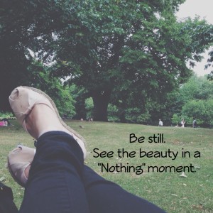 be still photo